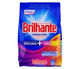 Lava Roupa em Pó Limpeza Total Brilhante 800G