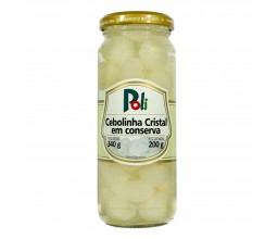 CEBOLINHA CRISTAL EM CONSERVA POLI 340 G