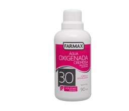 Agua  OXIGENADA Cremosa  30 Volumes Farmax 90ML