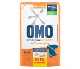 Sabão Liquido Antiodor Omo 900ml