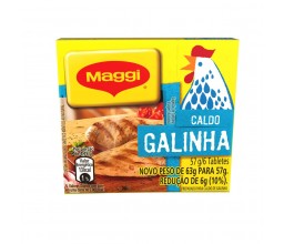 CALDO DE GALINHA MAGGI 6 TABLETES 57G