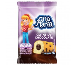 ANA MARIA GOTAS  DE CHOCOLATE 70G