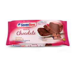 Bolo de Chocolate Seven Boys 250g