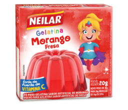 Gelatina sabor Morango Neilar 20g