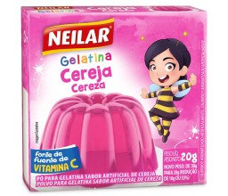 Gelatina sabor Cereja Neilar 20g