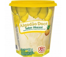 Algodão Doce sabor Abacaxi Big Poc 35g