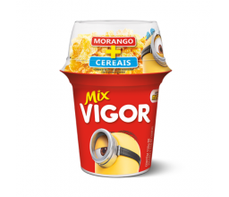 Iogurte Mix Vigor Morango+Cereais 165g