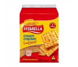 Biscoito Cream Cracker tradicional Vitarella 350g