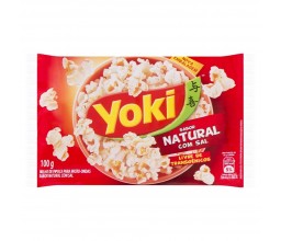 Pipoca de Micro-ondas Natural com Sal Yoki 100g