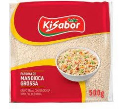 FARINHA GROSSA DE MANDIOCA KISABOR 500G