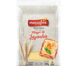 Massa Fresca para Lasanha Massa Leve 500g