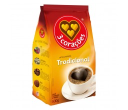 Café Tradicional 3 Corações 500g