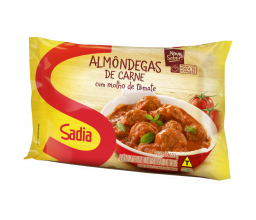 Almondegas de Carne com Molho de Tomate Sadia...