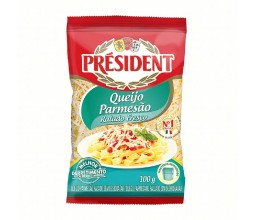 Queijo Parmesão Président Ralado Fresco 100g