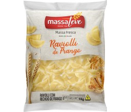 Raviolli de Frango Massa Leve 1kg