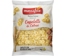 Capeletti de Carne Massa Leve 1kg