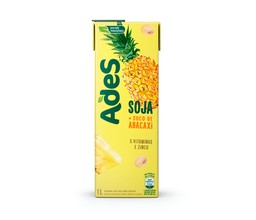 Suco Soja Abacaxi Ades 1L