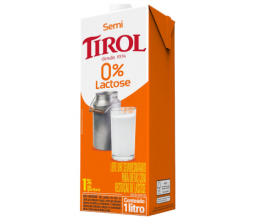 Leite Semi  0% Lactose  Tirol  1L