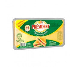 Queijo Mussarela Fatiado President 500 g