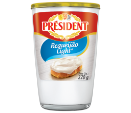 Requeijão Light President 220g