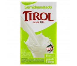 Leite Semidesnatado Tirol 1L