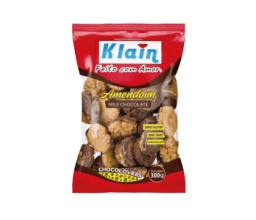 Biscoito De Amendoim Chocolate Ao leite Klain 260g