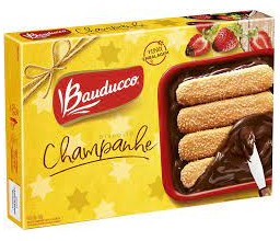 Biscoito Champanhe com Açúcar Cristal Bauducco...