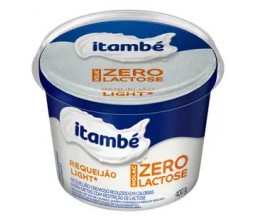 Requeijão Light Zero Lactose Itambé 400g