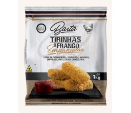 Tirinhas de Frango Empanadas Baita 1kg