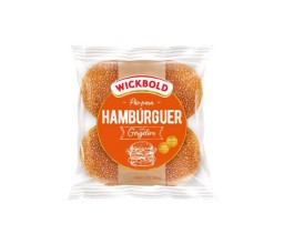 Pão para Hambúrguer c/ Gergelim WickBold 200g