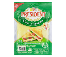 Queijo Mussarela President 150g