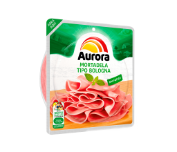 Mortadela Fatiada Tipo Bologna Aurora 200g