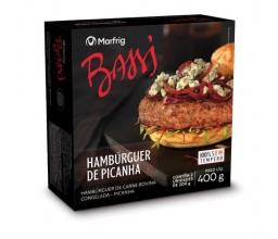 Hambúrguer de Carne Bovina Picanha Bassi 400g