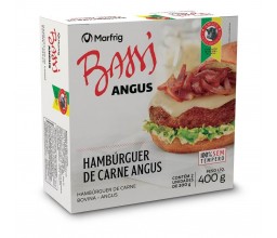 Hambúrguer de Carne Bovina Angus Bassi 400g