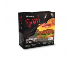 Hambúrguer de Costela Carne Bovina Bassi 400g