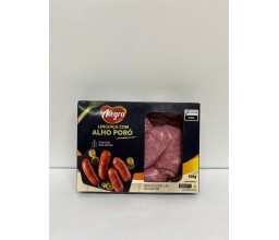 Linguiça Alho Poró Alegra 500g