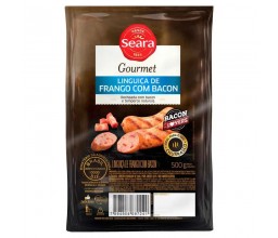 Linguiça de Frango com Bacon Seara Gourmet 500g