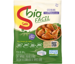 Coxas Temperada Bio Fácil Sadia 800g