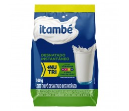 Leite em Pó Desnatado Instantâneo Itambé 500g