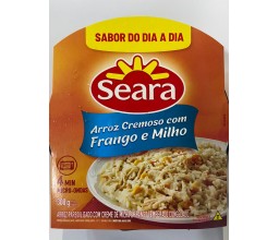 Arroz Cremoso c/ Frango e Milho seara 300g