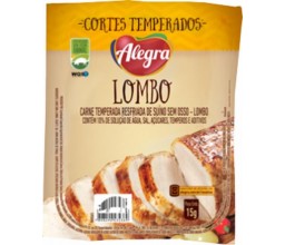 Lombo Suíno Temperado Alegra Cada