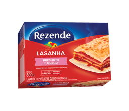 Lasanha Presunto e Queijo Rezende 600g