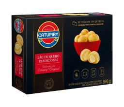 Pão de Queijo Tradicional Recheado Catupiry 390g