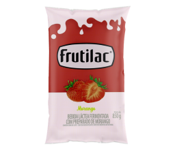 Bebida Láctea Morango Saquinho Frutilac 800g