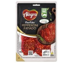 Pepperoni Fatiado Alegra 100g