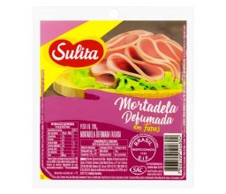 Mortadela Defumada Fatiada Sulita 200G