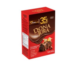 Chocolate em Pó  Solúvel 35% Cacau Dona Jura 200g