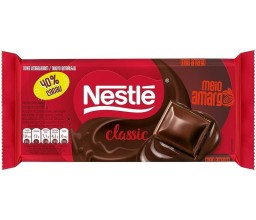 Chocolate Meio Amargo Classic Nestle 90g