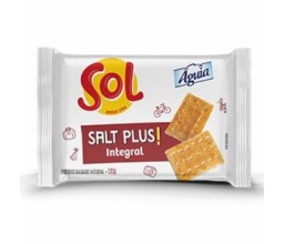 Biscoito Salgado Salt Plus Integral Sol 120g