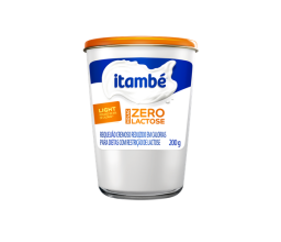 Requeijão Zero Lactose Itambe 200g